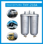 Efficient diesel oil filter