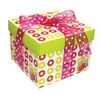 Ribboned paper jewelry box packaging