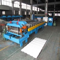 Steel roll forming machine