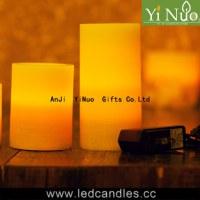 Custom Flameless Rechargeable LED Candle for Bedroom Decoration