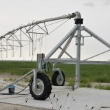 Farm towable center pivot irrigation system