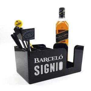 Bar Plastic Black Napkin Holder with Wholesale Price