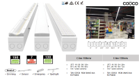 Sistema de luz lineal para supermercado