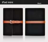 Mallette style Etui housse cuir simili pour iPad Mini