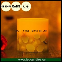 Cheap Embedded Shells Paraffin Wax Electric Led Candle