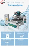 Atc cnc router woodworkinng machine with ATC Tool Changer R4