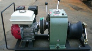 Cable winch, wire rope winch