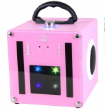 Light Show Bluetooth Speaker Pink
