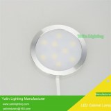 Lámpara del gabinete del LED redondo ultrafino, luz del guardarropa del disco 12V con...