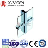 Chuango (US-2)Hollow Glass Vertical Hidden and Horizontal Exposed Frame Curtain Wall