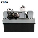 Máquina laminadora de roscas para varillas de refuerzo FEDA FD-100T, máquina para fabri...