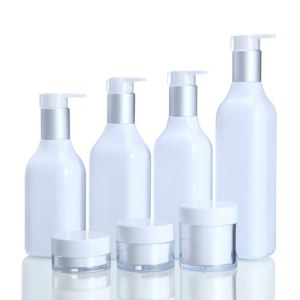 Cosmetic plastic bottles and jars