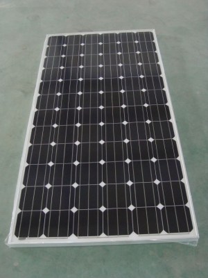 Silver mono 195w solar panel