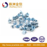 Cemented carbide studs for shoes