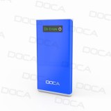 Factory directly 8000mah power bank with Large Moving OLED Screen