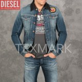 GROSSISTE EN DESTOCKAGE de marque DIESEL LOT 6 VESTES JEAN DIESEL "TRUCKER" 201