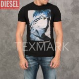 GROSSISTE VENDEUR EN LIGNE DE LOT DE 8 T SHIRT DIESEL " REBEL" NOIR 2015