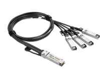 QSFP+ 40G to 410G SFP+ Copper Twinax Cable XM DAC