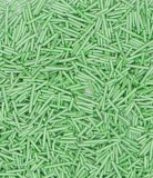 Green Crisp Jimmies Pearlized