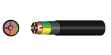 4 Cores +Earth Power Cable (XLPE Insulated)