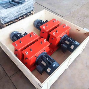 Máquina de granallado de ruedas para Polonia / 4 kW / 70 kg/min