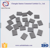Tungsten carbide plates for drilling artesian wells