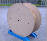 Manufacture cable laying drum roller Cable drum jack