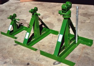 Cable Drum Handling 5tons and 10 tons Braked Drum Stand