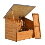 4' x 3' Store-Plus Shiplap Garden Storage Box (1.26x0.86m)