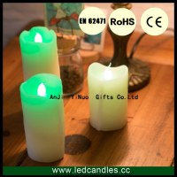 Magic Color Changing Wax LED Flickering Candle with Remote Control