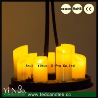 Home Decoration Flameless Rechargeable LED Candle Droplight