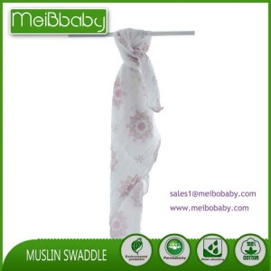 Baby muslin swaddle blanket baby wearable bag