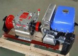 Electric transmission line cable winch