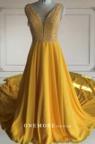 Yellow Prom Dresses 2018