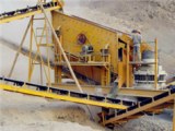 Release system of an impact crusher
