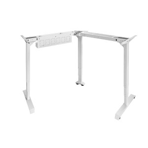 Three Motor Automatic Height Adjustable Standing Desk With Three Legs