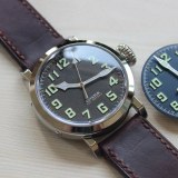 Custom logo high quality 316l stainless steel case seagull mechanical automatic sport pilot watch...