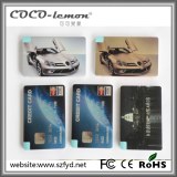 Aluminum alloy shell credit card shape 2500mAh power bank for all digital devices