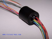 Mini Through Hole Slip Ring with 7, 15 or 20mm Through-bore in the Center of the Shaft...
