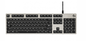 Logitech GAM G413 Clavier mécanique Gaming Argent DE-Layout 920-008471