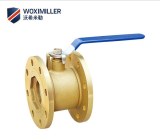 Brass flange ball valve