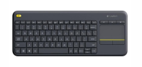 Clavier QWERTY Logitech sans fil Touch Keyboard K400 Plus Noir - 920-007127