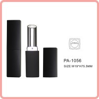 Pa-1056 Square matte black lipstick Tube Lipstick contenedor vacío