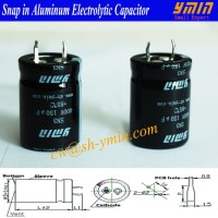 High Temperature Capacitor Snap in Electrolytic Capacitor for Renewable Energy Car Char...