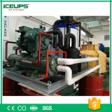 6T Screw Compressor ICE Maker with Water Cooler