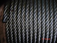 Non roating steel wire rope 18x7