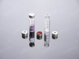 2ml HPLC autosampler vials Crimp Ring ND11 glass sample vials with Caps and Septa