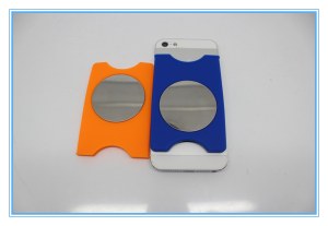 Silicone credit pocket