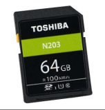 Toshiba Carte SD Exceria R100 N203 64GB THN-N203N0640E4