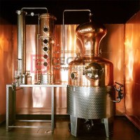 Equipo de destilación de cobre 1000L ginebra /  / ron / 
